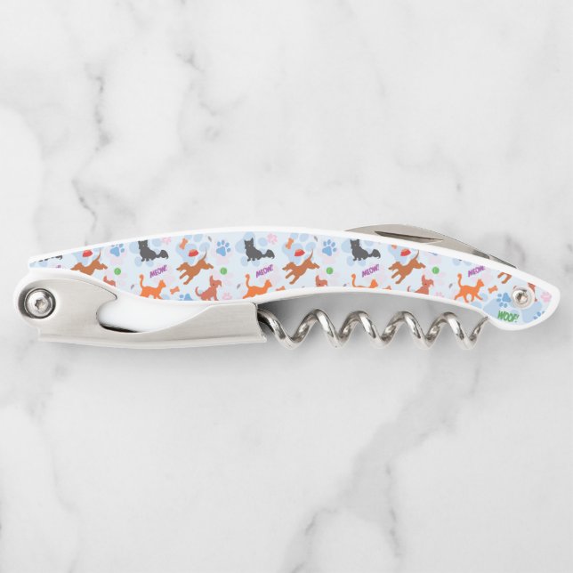 Puppies and Kittens Corkscrew (Front)
