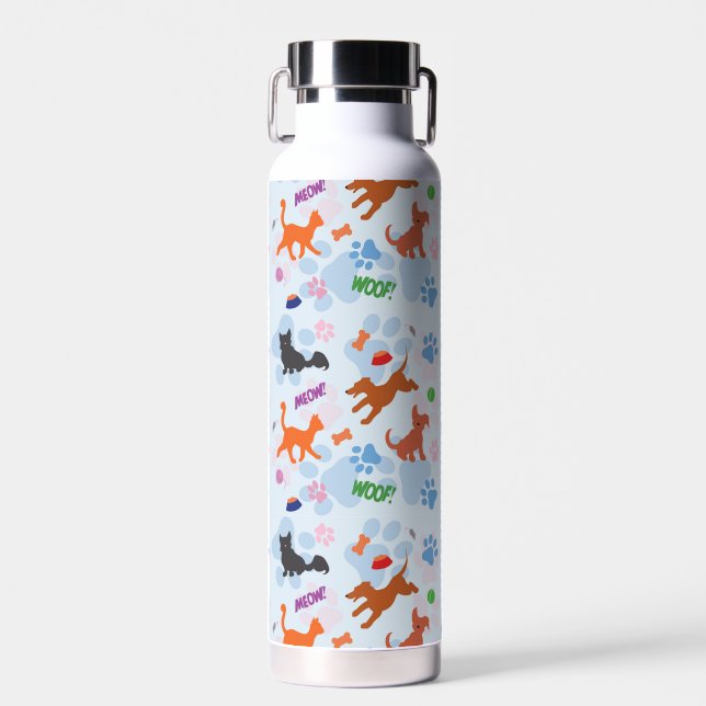 Puppies and Kittens Water Bottle (Front)