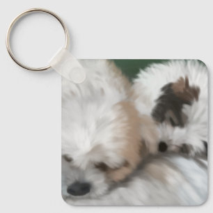 Puppies Keychain