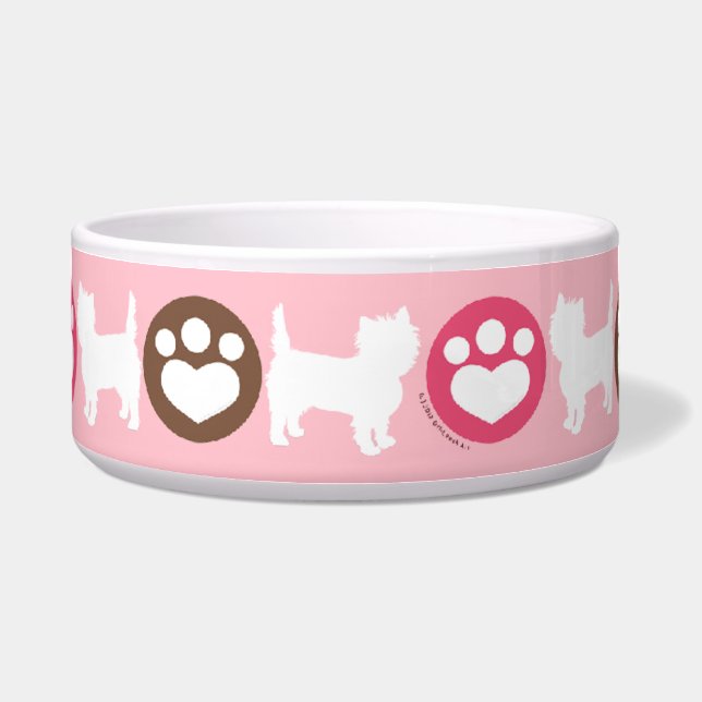 Puppies Paws Chocolate Cupcake (Front)