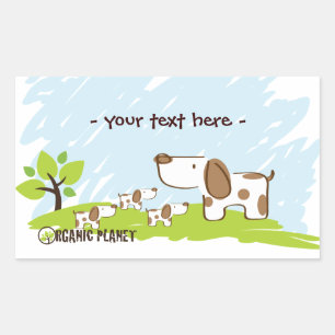 Puppies Stickers Planète biologique