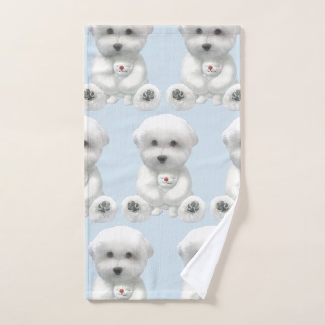 Puppy Accroche Son Jouet (Serviette à main)