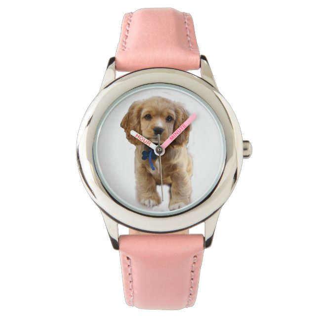 Puppy art watch (Front)