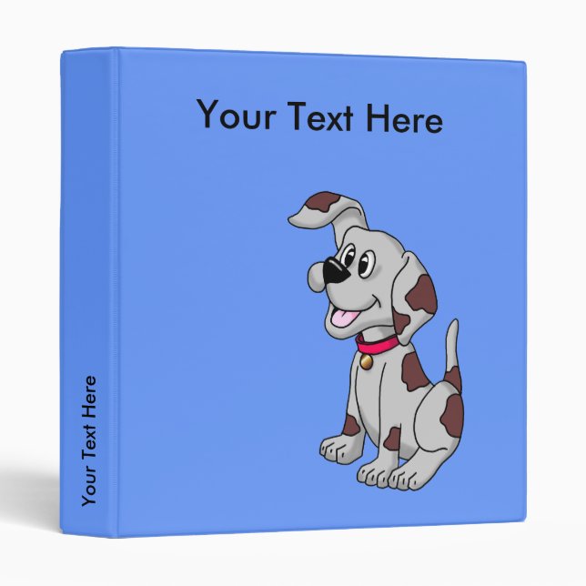 Puppy Binder (Front/Spine)