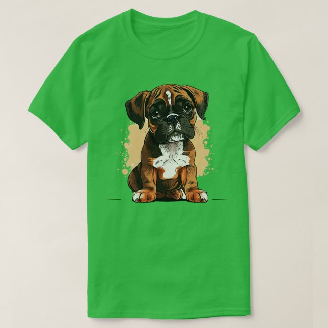 Puppy boxer 4 T-Shirt (Design Front)