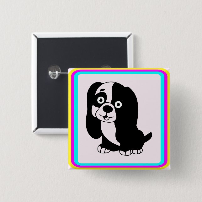 Puppy Button (Front & Back)