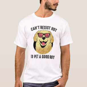 Puppy - Can't Resist Not To Pet A Good Boy - Anima T-Shirt