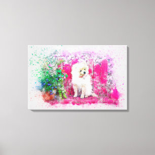 Puppy Canvas Print
