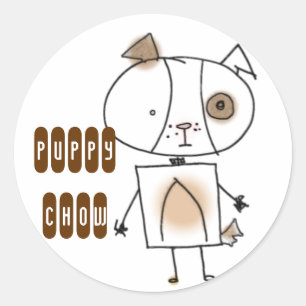 Puppy Chow Sticker