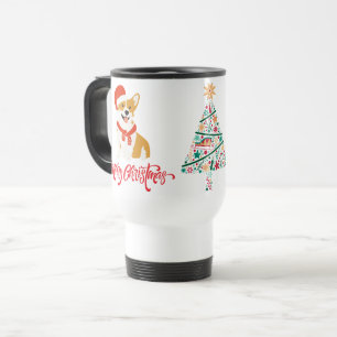 Puppy Christmas Travel Mug