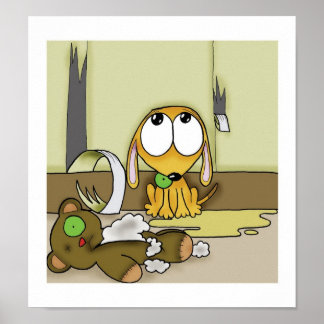 Puppy Crime-wave Poster