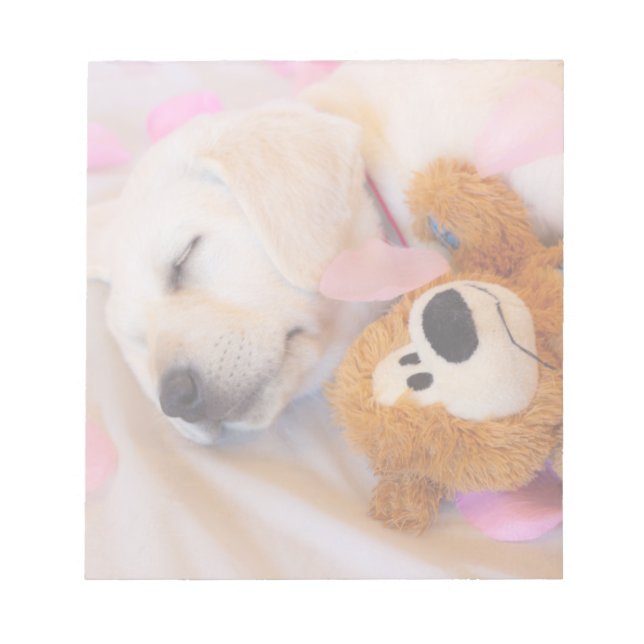 Puppy cuddles 02 notepad (Front)