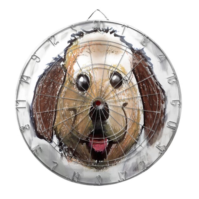 Puppy Dartboard (Front)