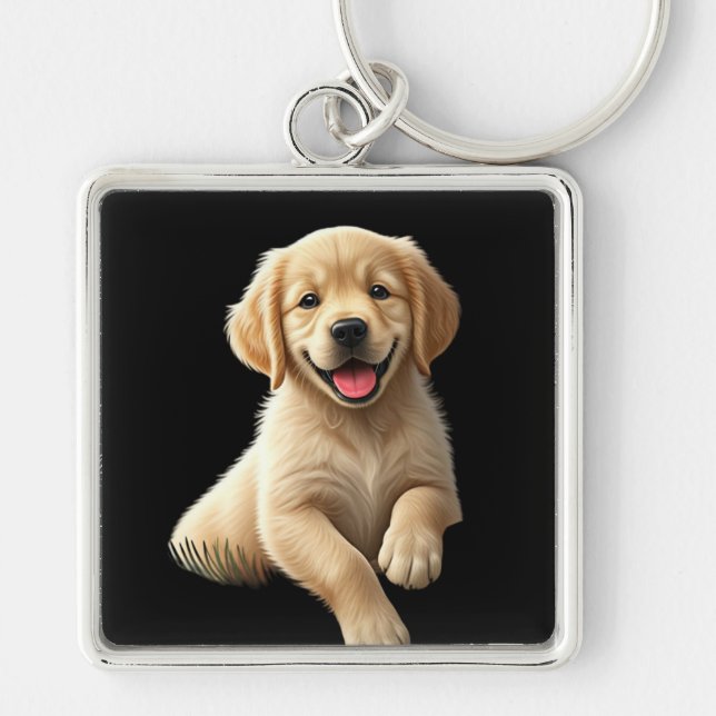 Puppy design Keychain (Front)