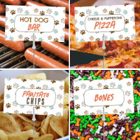 Puppy Dog Birthday Snack DIY Printable Labels