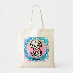 Puppy Dog custom Nurse Tote bag