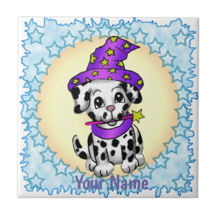 Puppy Dog Fairy Wizard Tile