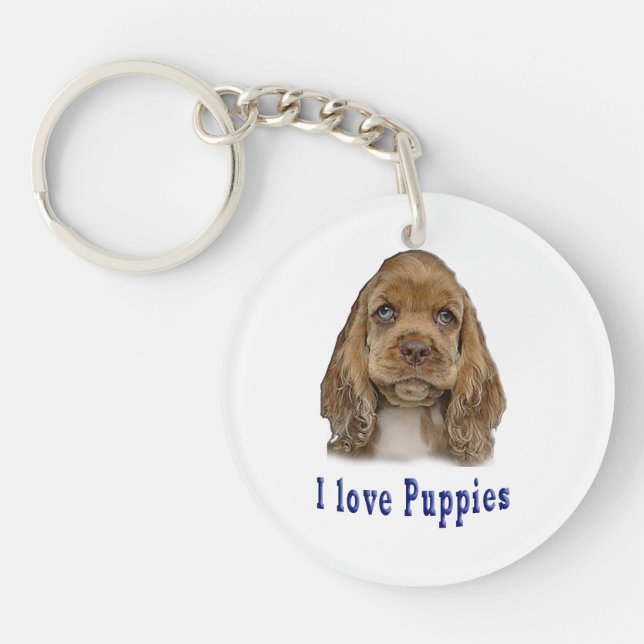Puppy Dog Keychain (Front)