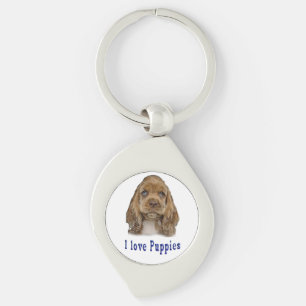 Puppy Dog Keychain
