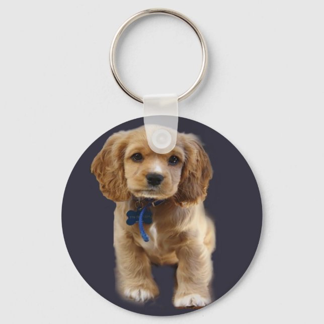 Puppy dog  keychain (Front)