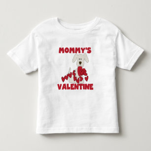 Puppy Dog Mommy's Valentine Toddler T-shirt