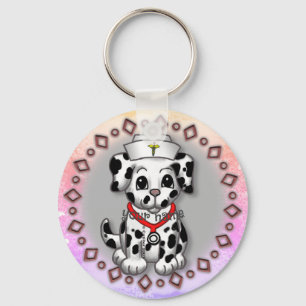 Puppy Dog Nurse Keychain
