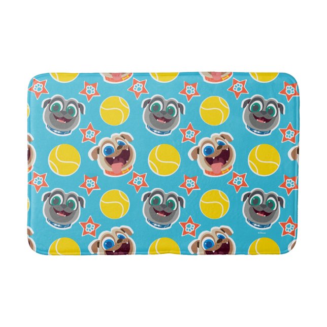 Puppy Dog Pals | Ball Pattern Bath Mat (Front)