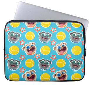 Puppy Dog Pals   Ball Pattern Laptop Sleeve