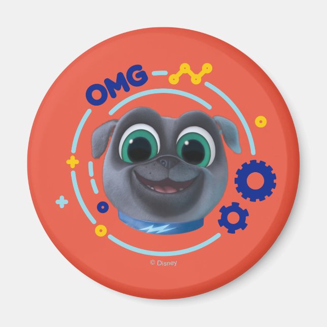 Puppy Dog Pals | Bingo - OMG Magnet (Front)