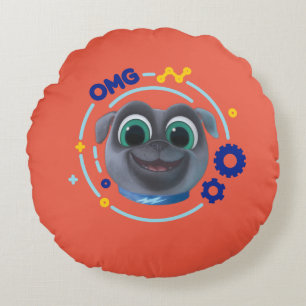 Puppy Dog Pals   Bingo - OMG Round Pillow