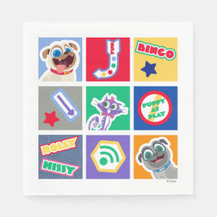 Puppy Dog Pals   Bingo, Rolly & Hissy Graphic Napkin