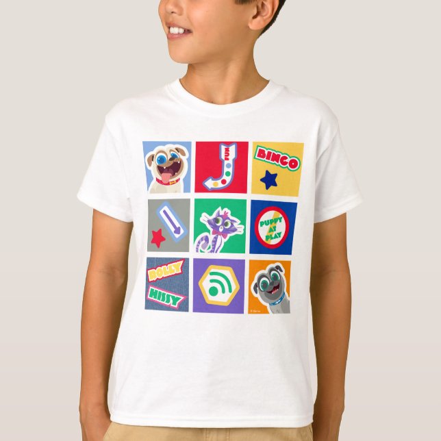 Puppy Dog Pals | Bingo, Rolly & Hissy Graphic T-Shirt (Front)