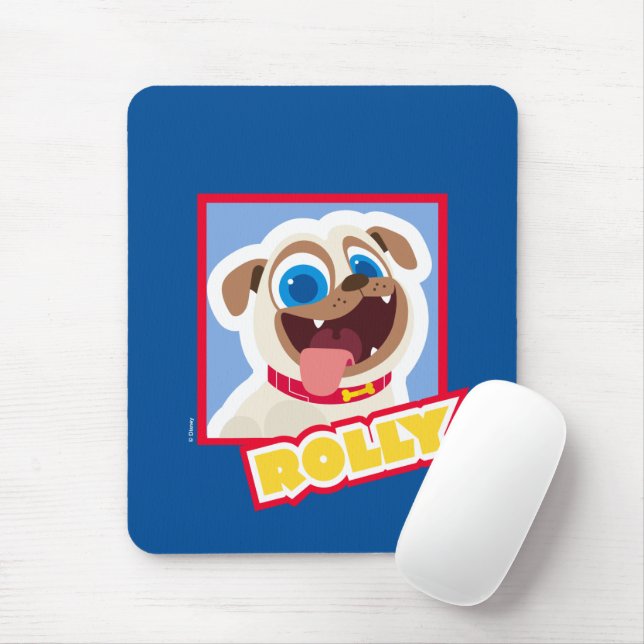 Puppy Dog Pals | Cartoon Rolly Mouse Pad (With Mouse)