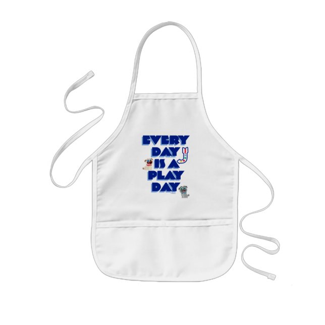Puppy Dog Pals | Every Day is a Play Day Kids Apron (Front)