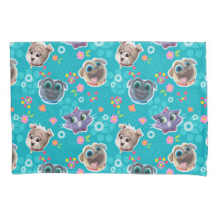 Puppy Dog Pals   Floral Pattern Pillowcase
