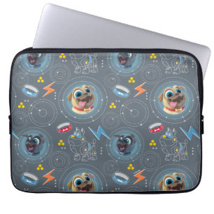 Puppy Dog Pals Geared for Adventure Pattern Laptop Sleeve