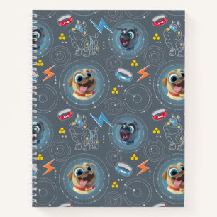 Puppy Dog Pals Geared for Adventure Pattern Notebook