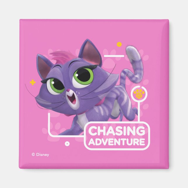 Puppy Dog Pals | Hissy - Chasing Adventure Magnet (Front)