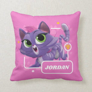 Puppy Dog Pals   Hissy - Chasing Adventure Throw Pillow