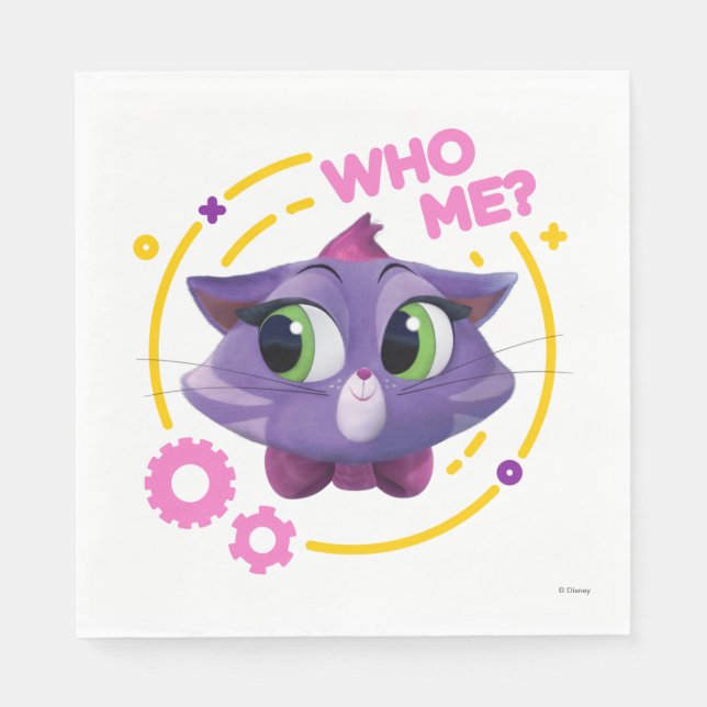 Puppy Dog Pals | Hissy - Who Me? Napkin (Front)