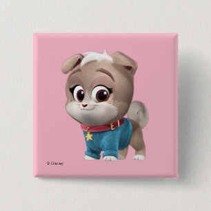 Puppy Dog Pals Keia 2 Inch Square Button