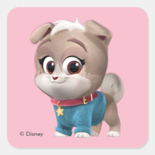 Puppy Dog Pals   Keia Square Sticker
