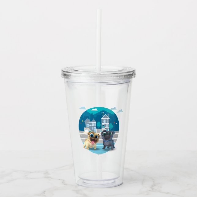 Puppy Dog Pals | Let the Mission Begin Acrylic Tumbler (Front)