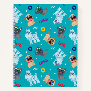 Puppy Dog Pals   OMG LOL Pattern Notebook
