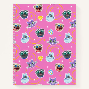 Puppy Dog Pals Pink Pattern Notebook