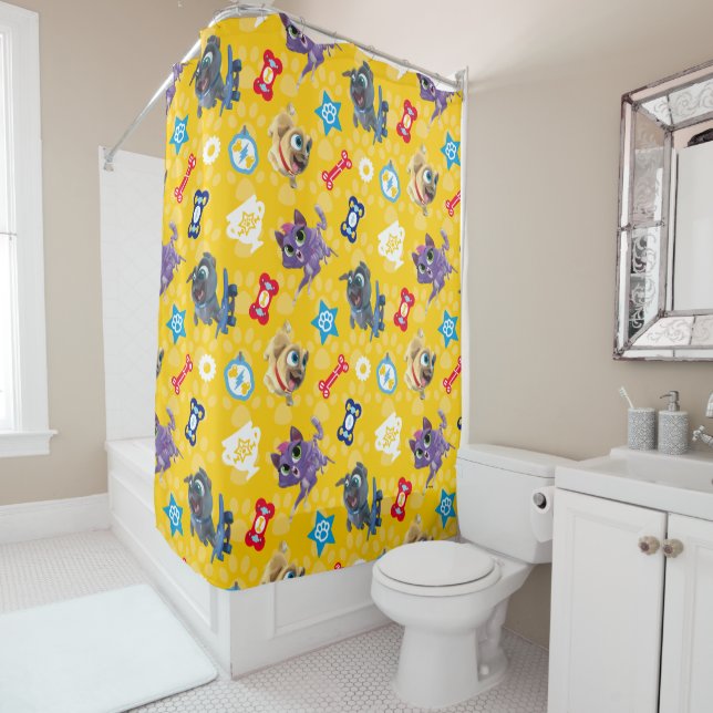 Puppy Dog Pals | Pug Power Pattern (In Situ)