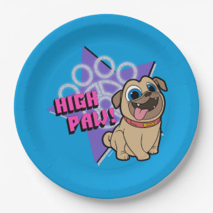 Puppy Dog Pals   Rolly - High Paw Paper Plate