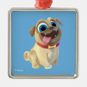 Puppy Dog Pals Rolly Metal Ornament