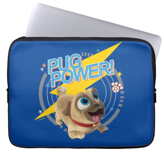 Puppy Dog Pals | Rolly - Pug Power Laptop Sleeve (Front)