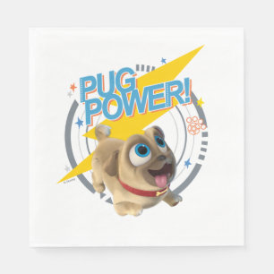 Puppy Dog Pals   Rolly - Pug Power Napkin